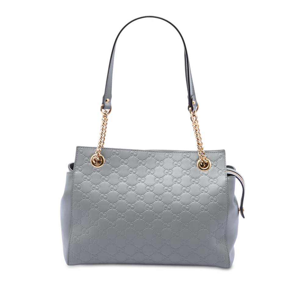 Pre-Loved Gucci Medium Guccissima Soft Shoulder Bag